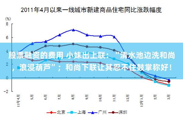 股票融资的费用 小妹出上联:“清水池边洗和尚,浪浸葫芦”;和尚下联让其忍不住鼓掌称好!