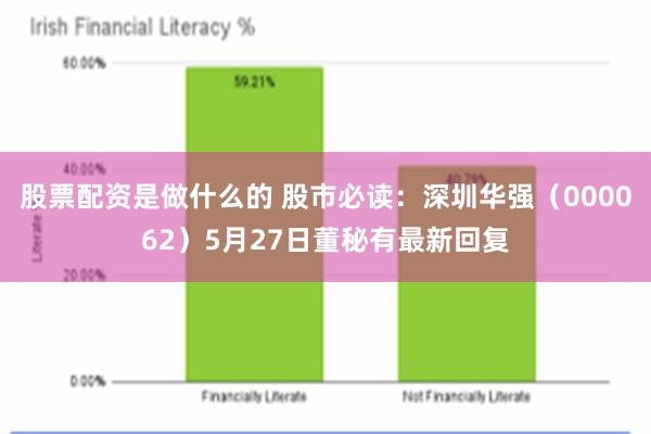 股票配资是做什么的 股市必读:深圳华强(000062)5月27日董秘有最新回复